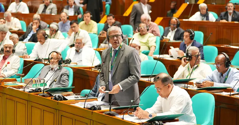 সংসদ অধিবেশনে মির্জা ফখরুল